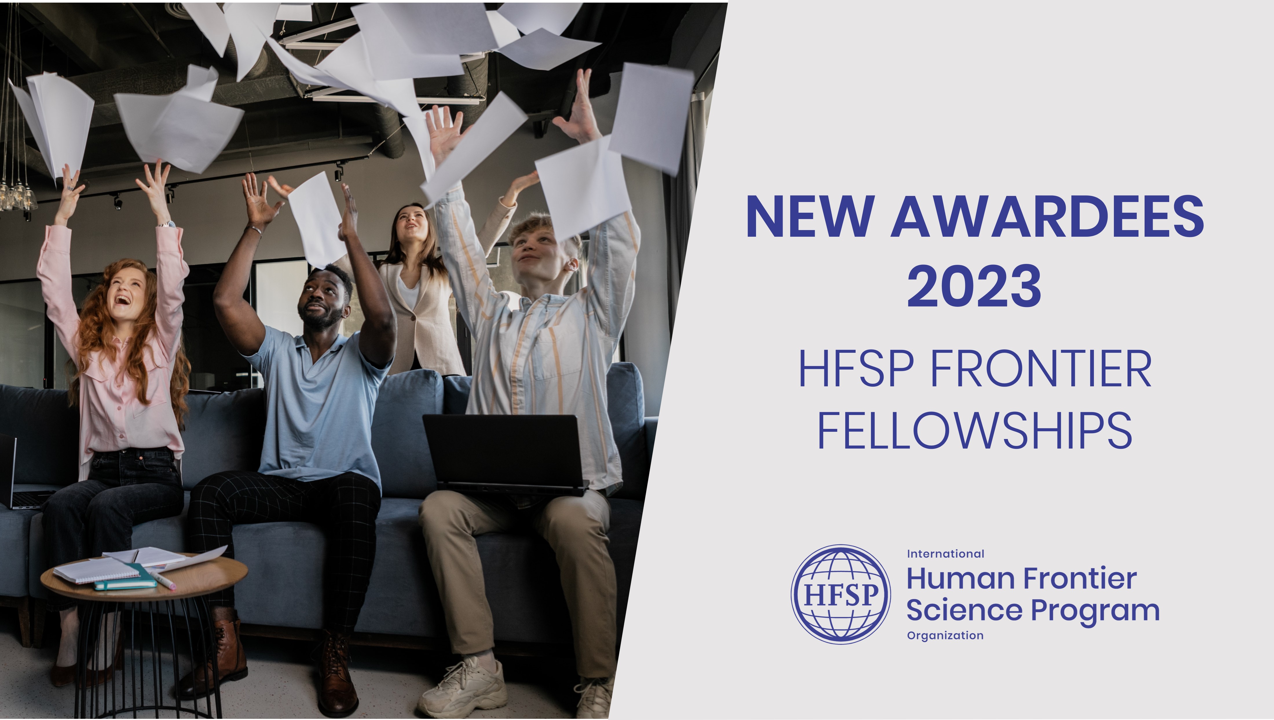 The 2023 class of HFSP Fellows 