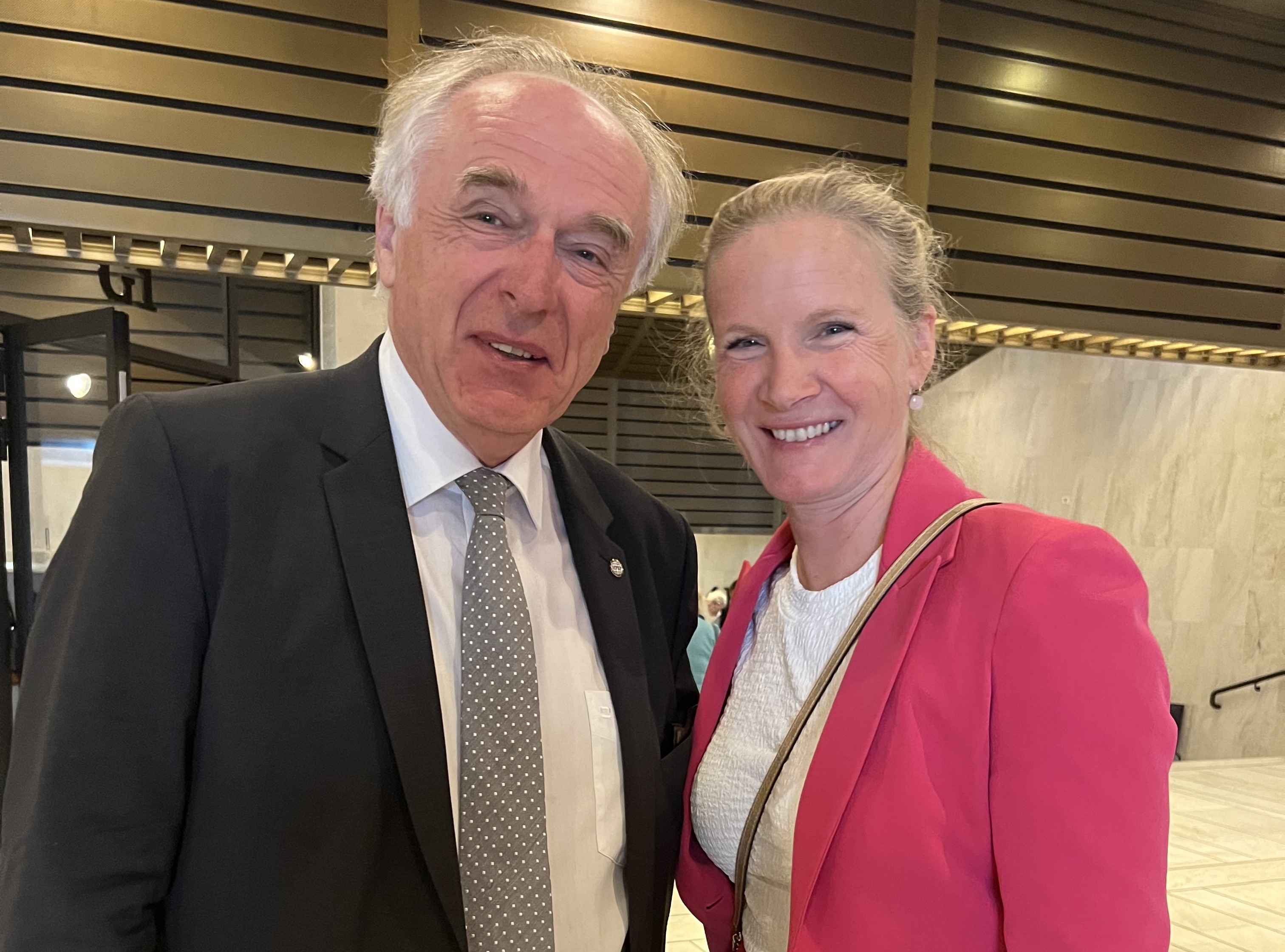 HFSP Secretary-General Pavel Kabat and Research Council of Norway’s Managing Director, Mari Sundli Tveit agreed that Norway would join HFSP to advance frontier life science research in Norway and worldwide.