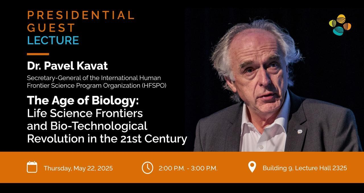 HFSPO Secretary-General Delivers Presidential Guest Lecture at KAUST