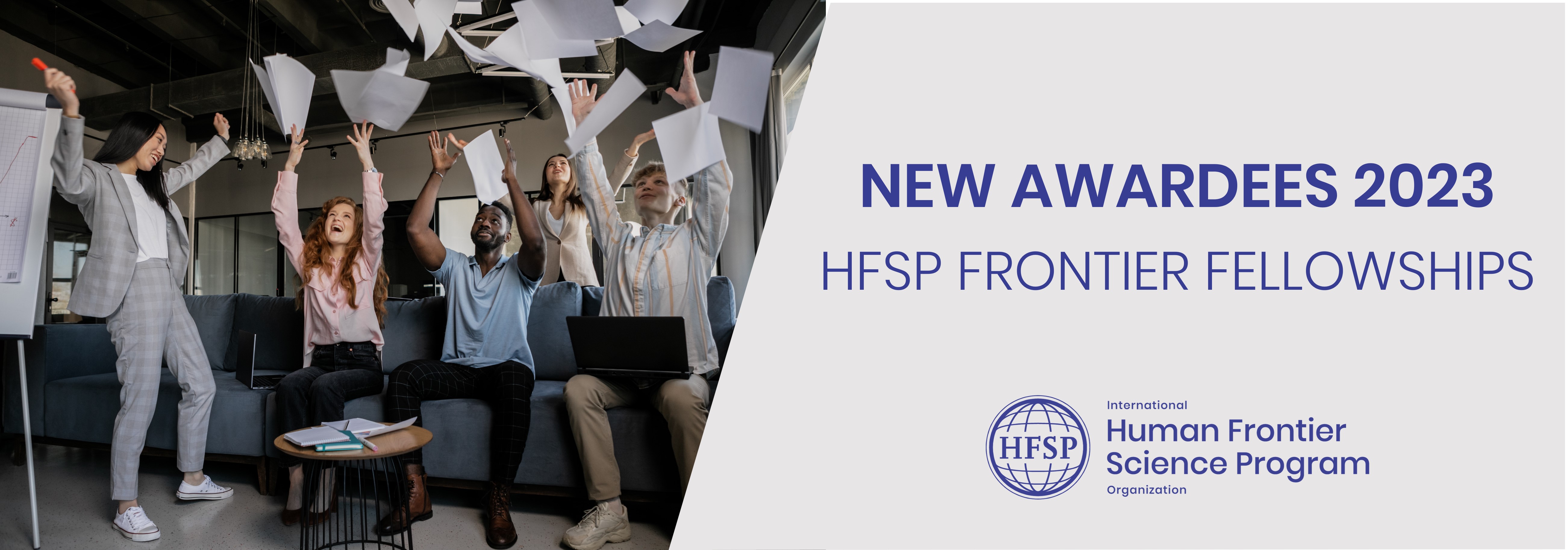 The 2023 class of HFSP Fellows 