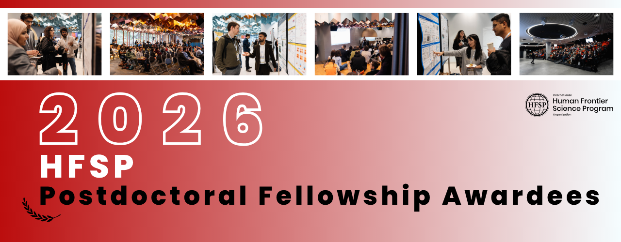 New HFSP Fellowship Awardees 2026