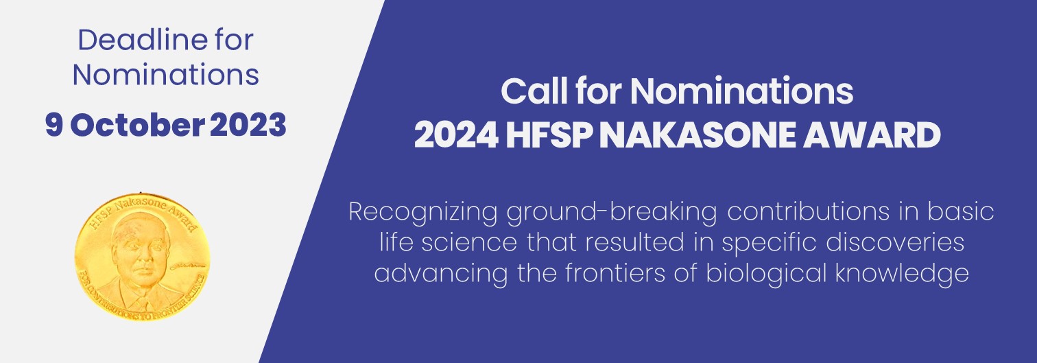 2024 HFSP Nakasone Award