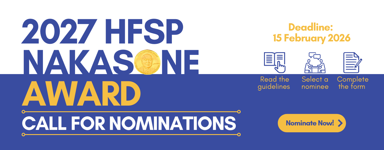 Call for Nominations: HFSP Nakasone Award 2027