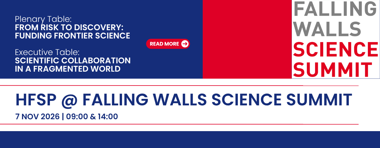 HFSP at FALLING WALLS SCIENCE SUMMIT 2026