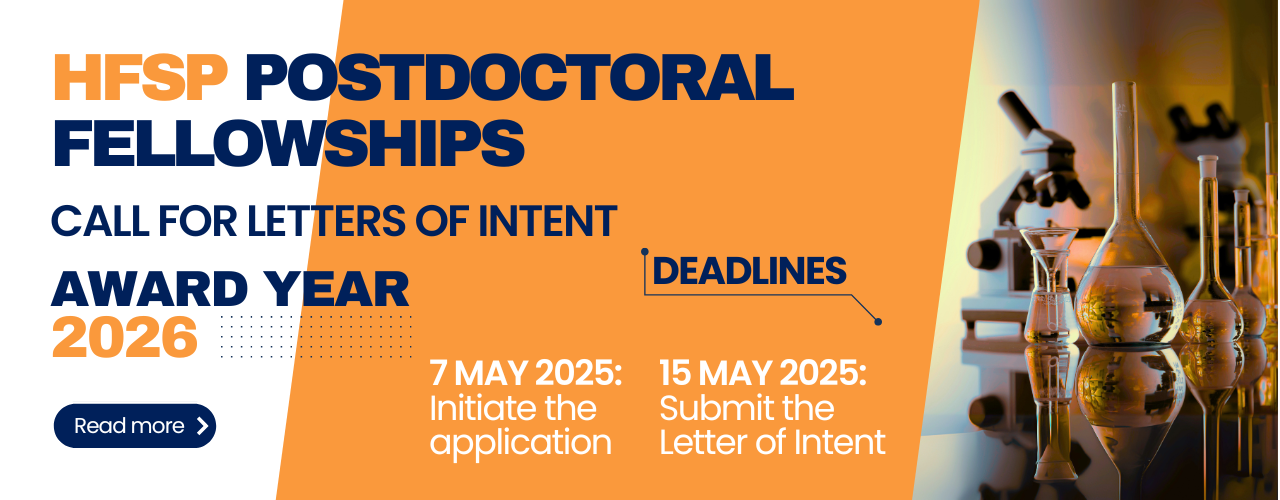 HFSP Fellowships Call for LOI 2026