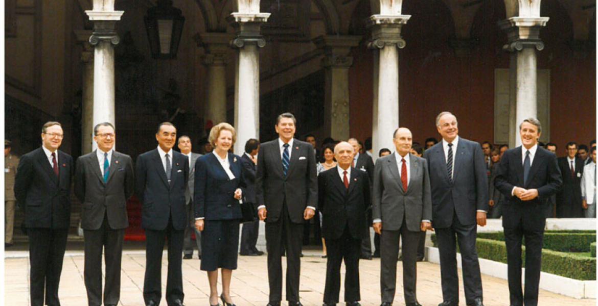G7 Summit Venice 1987