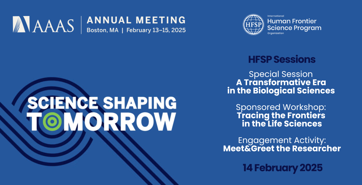 HFSP at the AAAS 2025 Annual Meeting in Boston