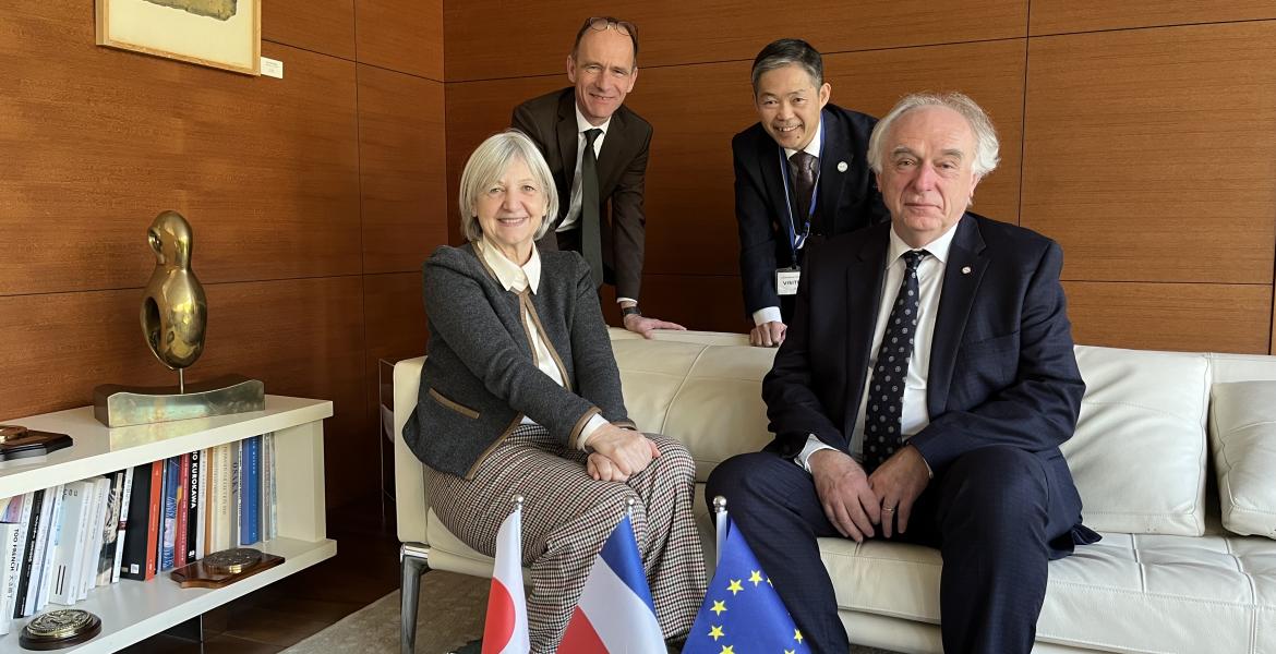HFSPO Fosters Ties with European Diplomatic Missions in Japan