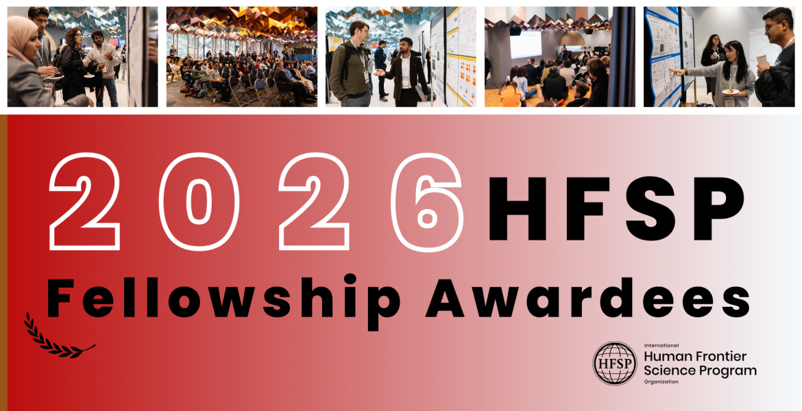 New HFSP Fellowship Awardees 2026