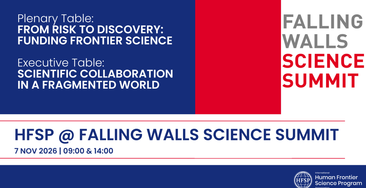 HFSP at the Falling Walls Science Summit 2026